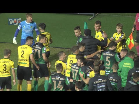STAL STALOWA WOLA - SIARKA TARNOBRZEG 2:2 (1:1) - K. 4:3   FRAGMENTY MECZU I KOMENTARZE TRENERÓW