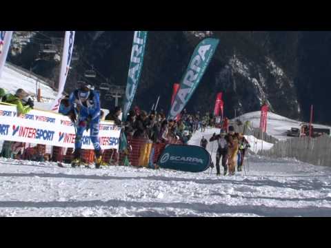 Killian Jornet en la Vertical Race man senior ISMF World Cup Font Blanca