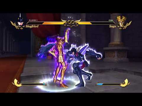 Saint Seiya: Soldiers' Soul - Siegfried vs Saga