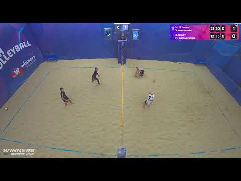 02:15 M. Motuznyi / V. Avramenko - B. Isakov / M. Zapliusvichka 02.10.2022 |Winners Beach Volleyball