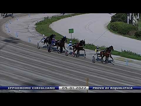 Aversa trotto 5 Gennaio 2022 - Prova di riqualifica