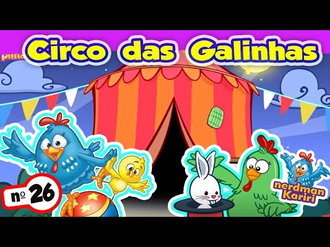 GALINHA PINTADINHA o circo das galinhas #galinhapintadinha #assistirgalinhapintadinha #acheoerro
