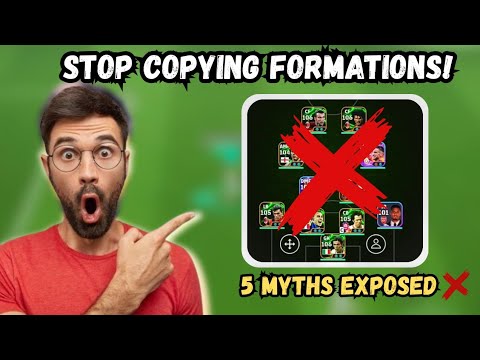 5 eFootball Formation Myths That Are KILLING Your Game