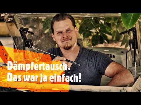Dometic Heki 2  Dachfenster Dämpfer tauschen / change tailgate lift damper