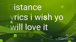 Distance-Kana nishino [Lyrics]