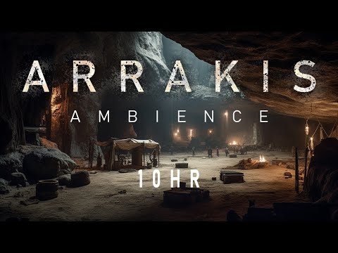 A R R A K I S | 10HR | Sietch (Ambience + Ambient Synthwave)