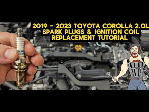 2019 - 2025 TOYOTA COROLLA 2.0L SPARK PLUG & IGNITION COIL REPLACEMENT TUTORIAL | 2020 2021 2022 23
