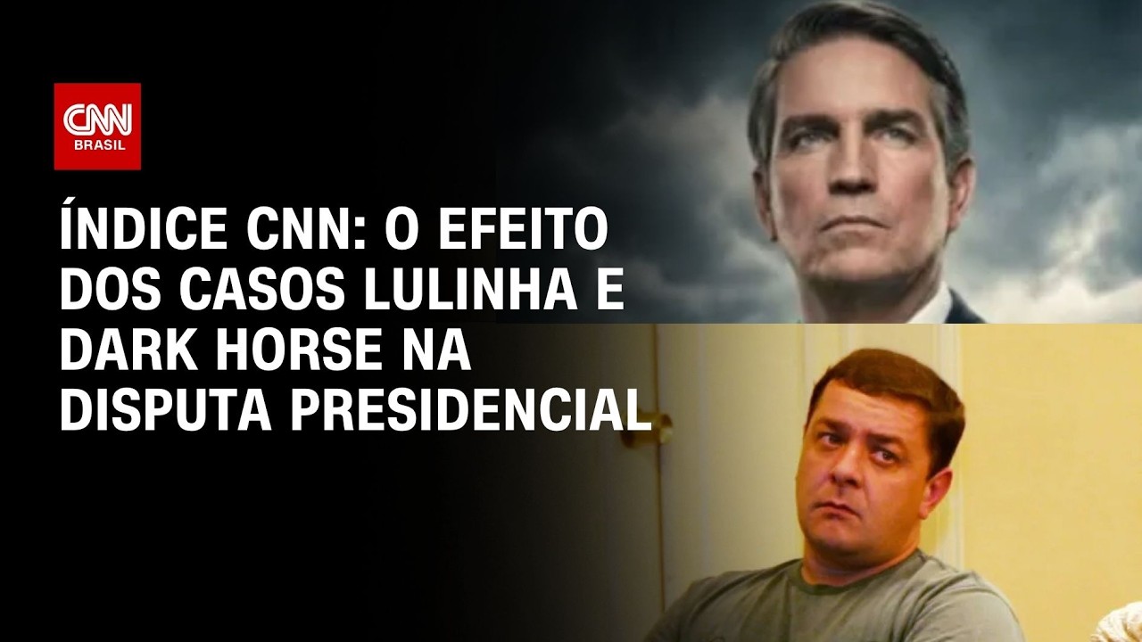 O efeito dos casos Lulinha e “Dark Horse” na disputa presidencial; veja no Índice CNN | CNN 360º