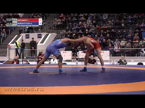 Ярыгин-2020. ВБ. 70 кг. Четвертьфинал. Исраил Касумов (Россия) - Алексей Боровицкий (Россия)