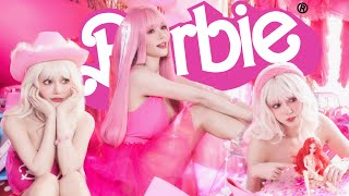 【CosPlay】深溝芭比來囉 抹乳瞬間全都露