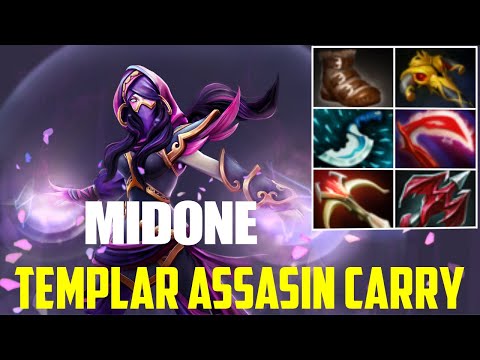 MidOne(Templar Assasin) Carry Fast Farm | Team SMG vs OB.Neon