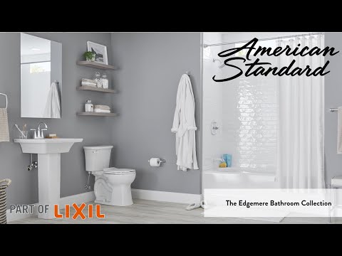 Edgemere 1.8 GPM Tub and Shower Trim Kit with Lever Handle // POLISHED CHROME // YouTube Video