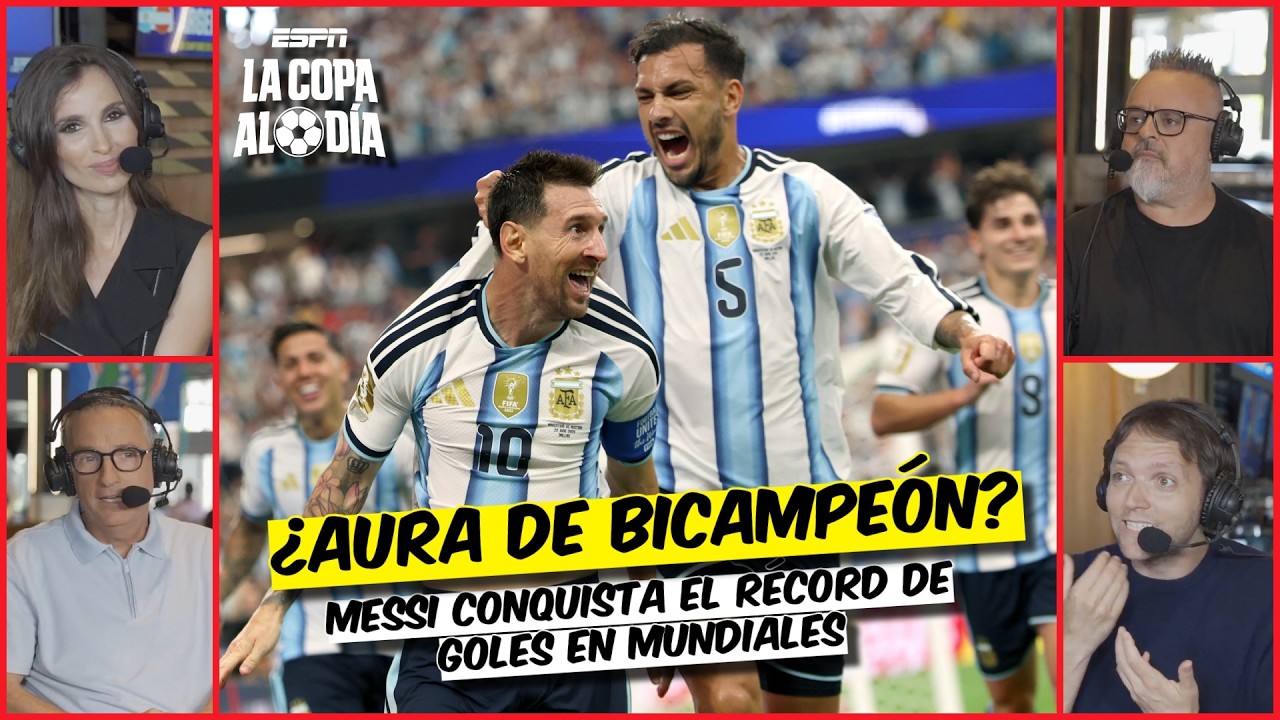 MESSI mete a ARGENTINA a 16vos del MUNDIAL, Jordania es su próxima víctima | La Copa al Día