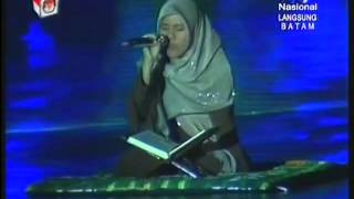 Download lagu Hj. Rahmawati Hunawa, Qoriah Terbaik 1 MTQ Nasional 24 Batam, Kepri mp3