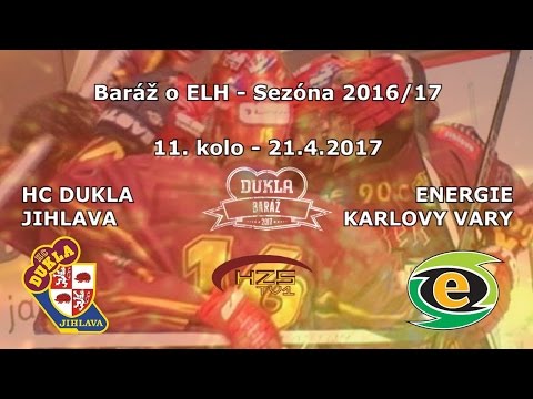 11. baráž (21.4.2017) HC Dukla Jihlava - Energie Karlovy Vary