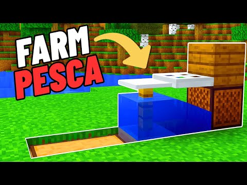 COSTRUISCO la MIGLIORE FARM di PESCA AFK su MINECRAFT BEDROCK ITA 🦑​🎣​