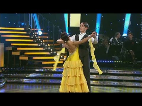 Figge Norling och Oksana Spichak - quickstep - Let’s Dance (TV4)