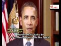 Barack Obama wishing you Happy New Year 2012 ...