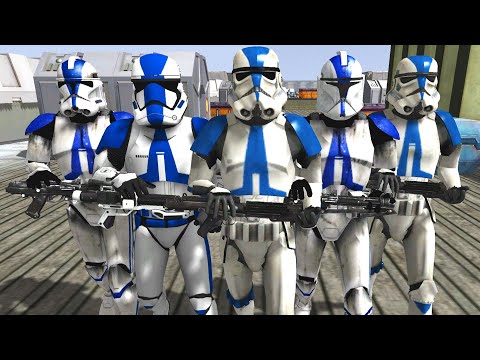 Every 501st Legion Variant BATTLE ROYALE! - Men of War: Star Wars Mod Battle Simulator