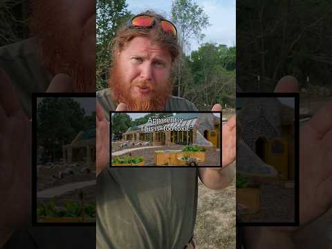 Are Earthships only toxic because they don't want you to live free? #earthship #offgrid