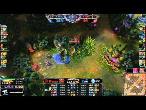 CLG.eu versus Reddit Nation game 1 (Lone Star Clash UB quarterfinals)