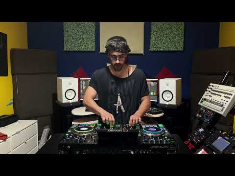 Cherryphonic - Techno Set In The Studio #8 / DENON PRIME 4 + RMX 500  4 Decks Sampler Raw SEPTEMBER