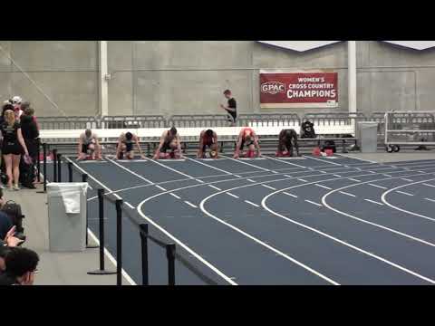 2020 Concordia Classic - Men's 60m Dash Prelims - Heat 3