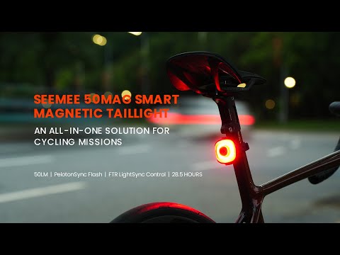 Magicshine SEEMEE 50MAG rear bike light review,always keep your safety on the road
