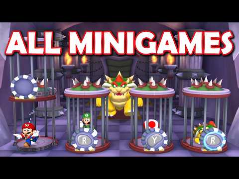 Mario Party 5: ALL MINIGAMES!!