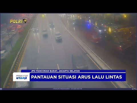 NTMC POLRI - PANTAUAN ARUS LALU LINTAS SORE 03/12/2025