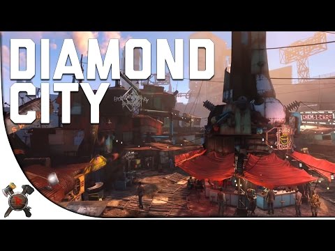 Fallout 4 Gameplay Walkthrough - Part 6: DIAMOND CITY/FENWAY PARK! (w/ Giveaway)