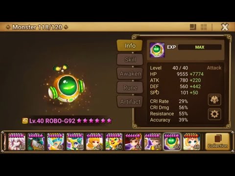 Summoners War Robo G92