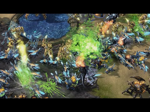 BEAST OF THE HILL on Tacit Sanctity! Fun Arcade 8-player FFA UMS! - StarCraft 2 - 2022