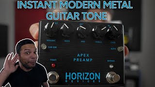Video thumbnail for PERFECT DJENT TONE IN ONE CLICK - Horizon Devices APEX Preamp by Keyan Houshmand Live