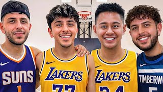 I Challenged Rug, Brawadis and Sherman To A Basketball Game!
