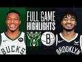 BUCKS at NETS | FULL GAME HIGHLIGHTS | November 6, 2023