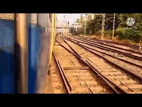 "RAPIDLY OVERTAKING STATION AND METRO TRAINS " --  "MUST SEE" #rail #railfan #lovetoexplore #shorts