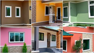 Top 200 House Painting Colours Outside 2025 | Latest Exterior Wall Paint Ideas & Combinations