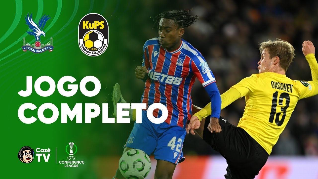 JOGO COMPLETO: CRYSTAL PALACE X KUPS KUOPIO | CONFERENCE LEAGUE 2025/2026 | 6ª RODADA