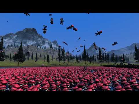 15.000 Mario's vs 3500 Hulk-Ultimate Epic Battle Simulator!