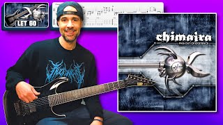 🎸Chimaira LET GO Guitar Lesson | Quick Riffs #18