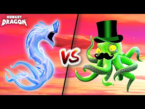 Hungry Dragon : ELECTROZOA VS OCTONI BOSS | Gameplay Walkthrough #24