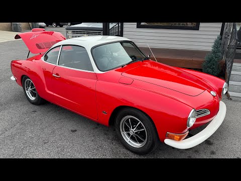 Test Drive 1973 Volkswagen Karmann Ghia SOLD $21,900 Maple Motors #3278-2