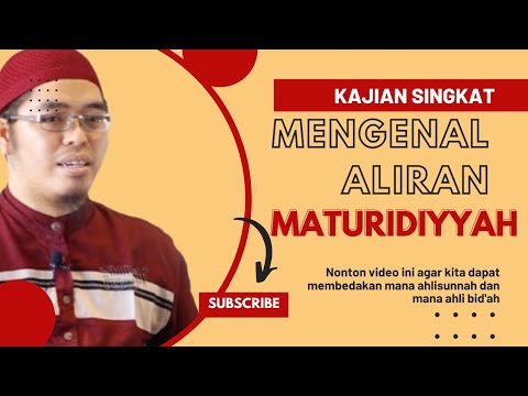 MENGENAL KELOMPOK ALIRAN MATURIDIYYAH, Nasehat Ustadz Muflih Safitra, M. Sc #ustadzmuflihsafitra