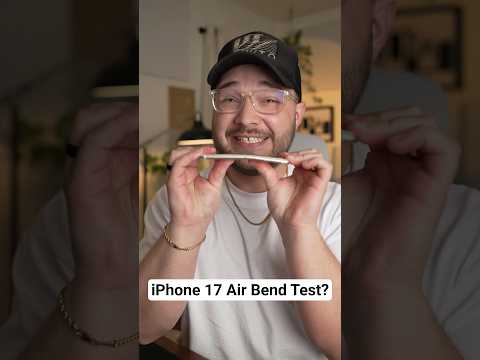 Sollten wir einen Air-Bend-Test für das iPhone 17 durchführen?