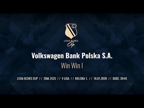 Skrót spotkania Volkswagen Bank Polska S.A. - Win Win I ( Legia Biznes Cup Zima 2020 )