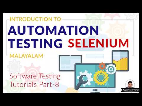 Automation Testing Tutorials Malayalam Selenium Tutorial For Beginners In Java Software Testing