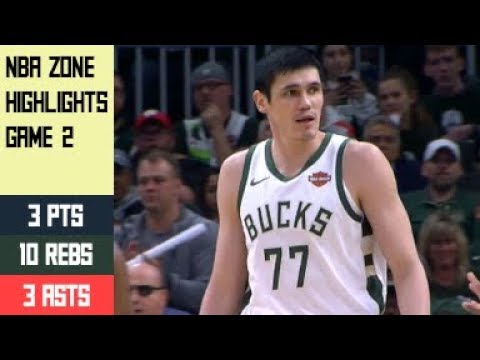 Ersan Ilyasova Highlights vs Pistons FRG2 - 3 Pts, 10 Rebs, 3 Asts (17.04.19)