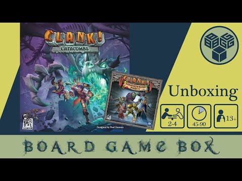 Unboxing CLANK! Catacombs & Adventuring Party Expansion! آیا این ترکیب یه ترکیب برنده هست ؟