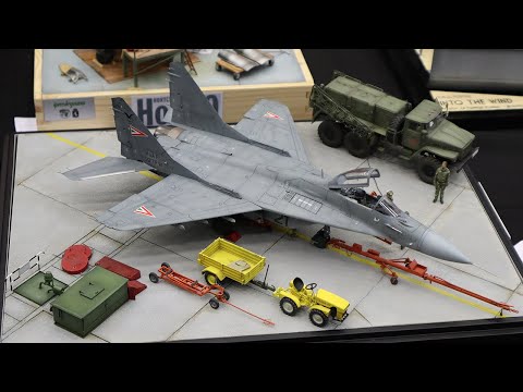 Moson Show 2024 Part 4: Aircraft and Helicopter models and dioramas